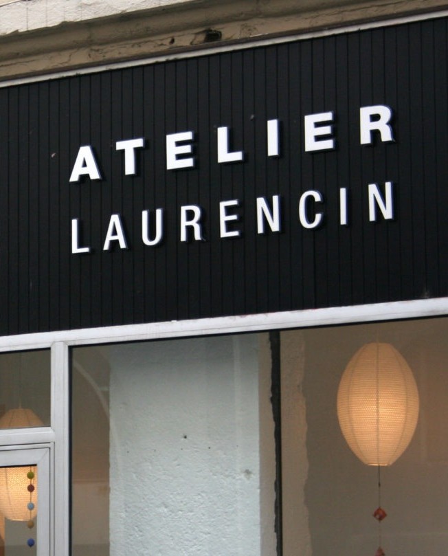 Lettres découpées – Magasin Atelier Laurencin