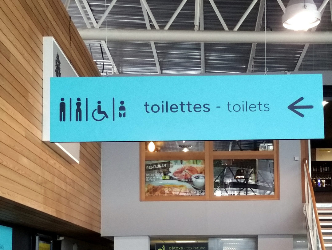 Signalétique – aéroport