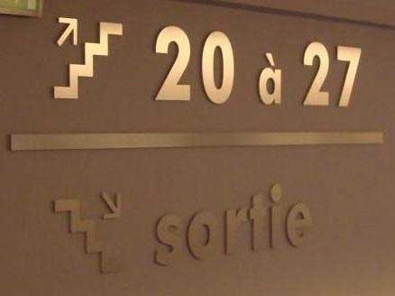 Signalétique – intérieure