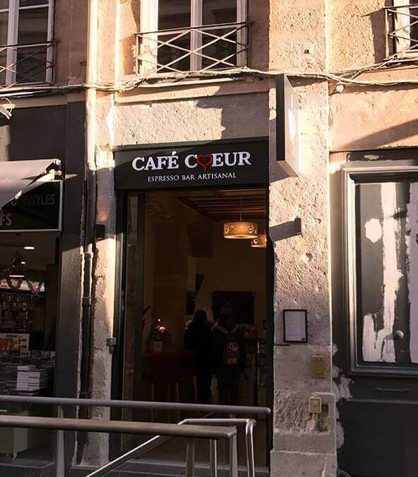 Bandeau de facade Café Coeur - SES Enseignes et Signalétiques