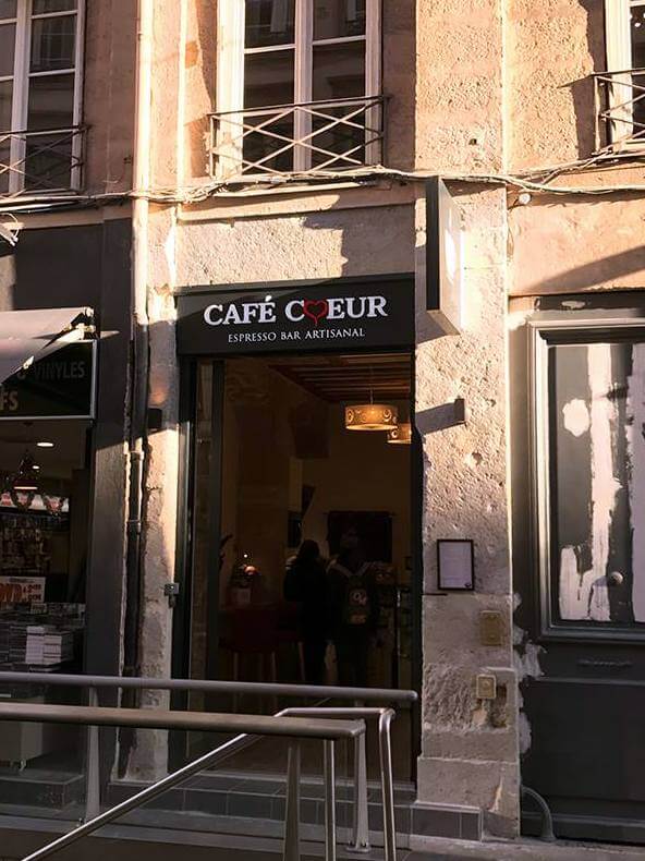 Bandeau de façade – Café Coeur