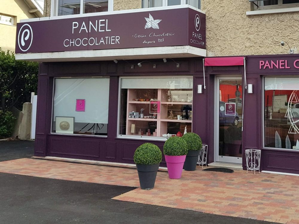 Bandeau de façade – Chocolaterie Panel