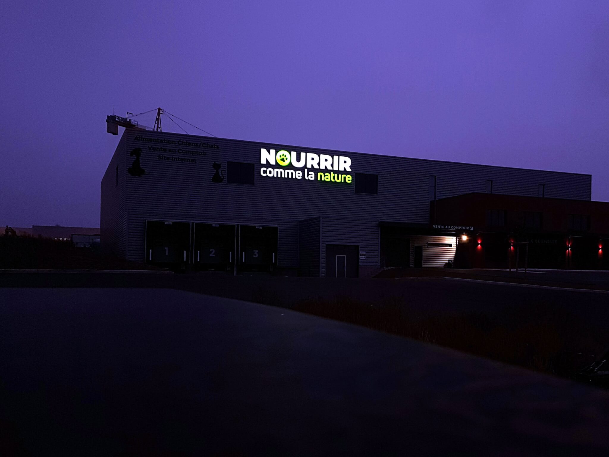 Bandeau de façade – Nourrir comme la nature