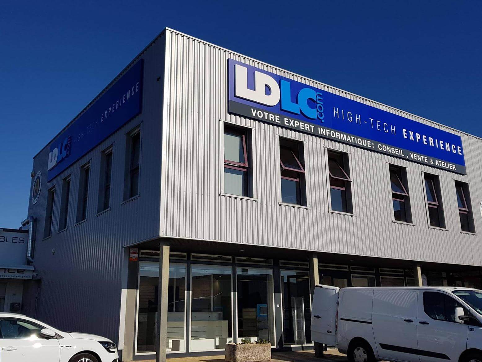 Bandeau de façade – LDLC Annecy Espagny